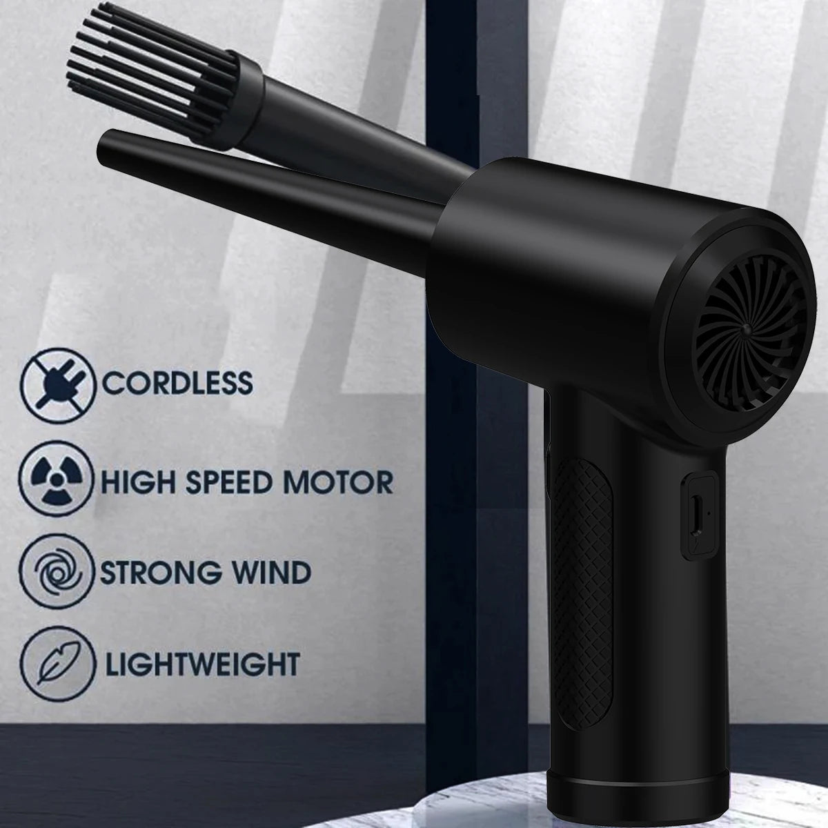 MizzyBlast™ Cordless Air Duster!