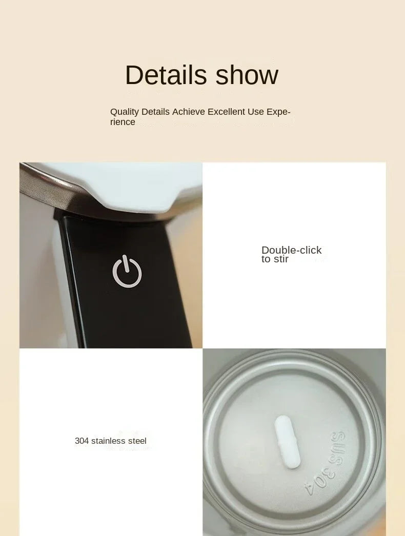 MizzyHub™ Self-Stirring Smart Mug