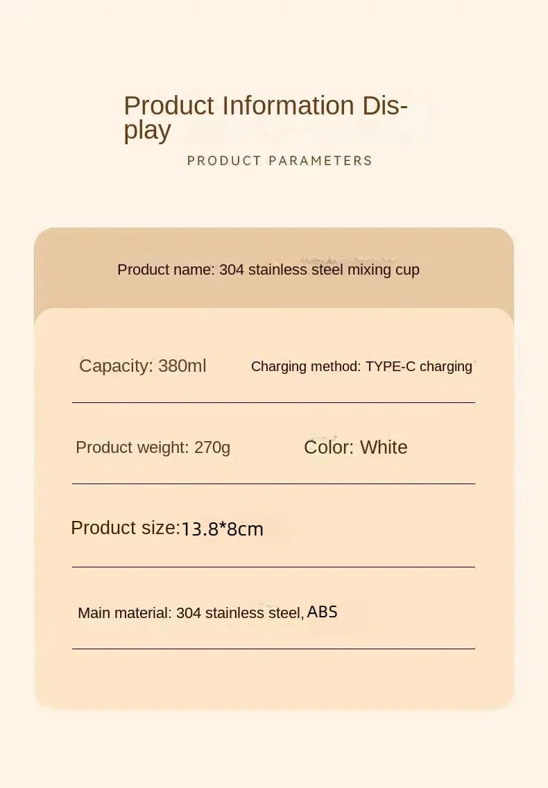 MizzyHub™ Self-Stirring Smart Mug