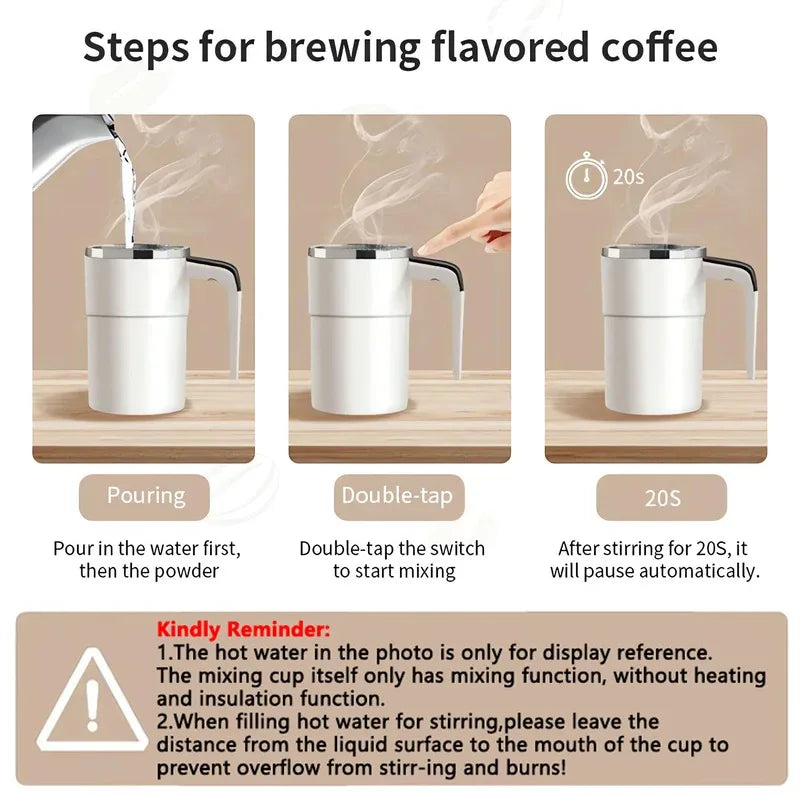 MizzyHub™ Self-Stirring Smart Mug