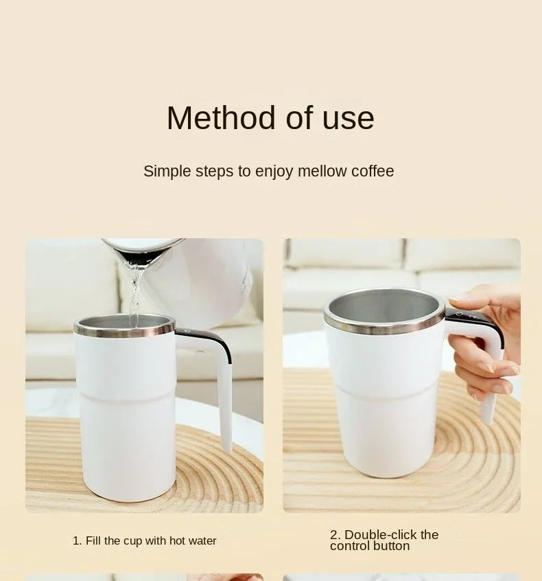 MizzyHub™ Self-Stirring Smart Mug