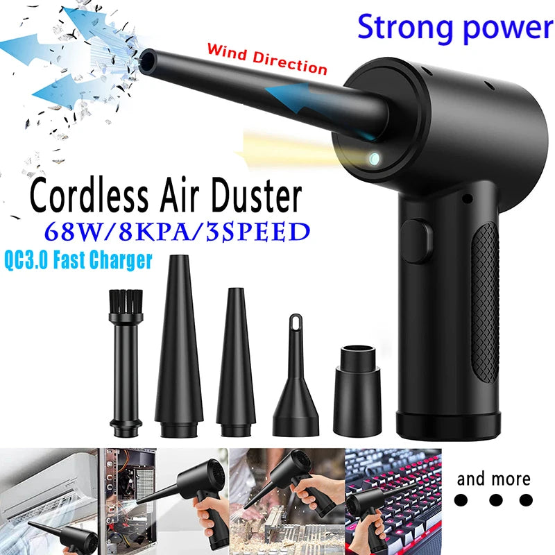 MizzyBlast™ Cordless Air Duster!